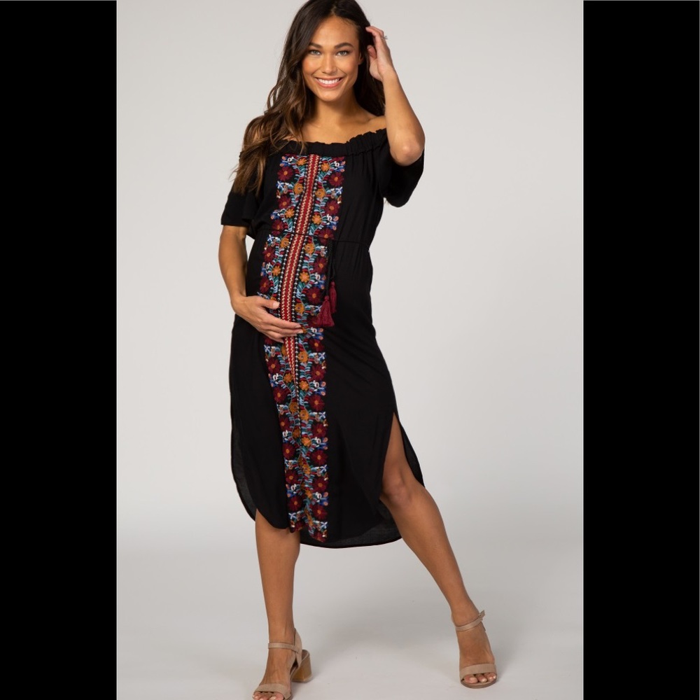 Maternity Midi Dress